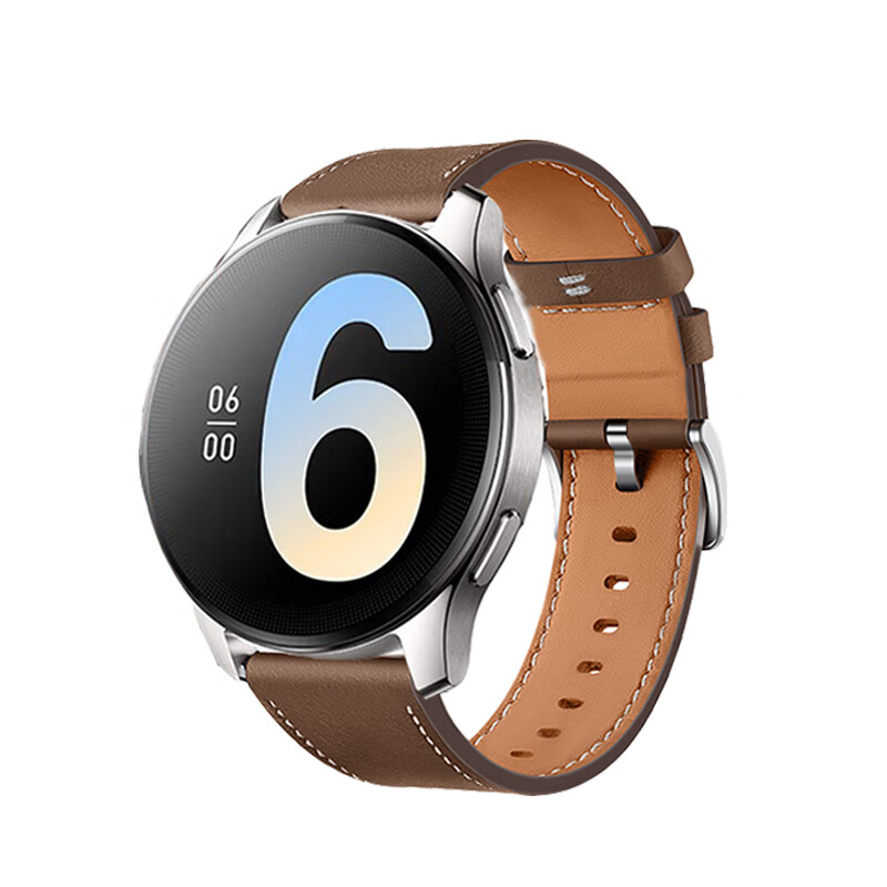 手表wa2052/wa2056腕带 官方真皮-浅棕 vivowatch1 【42mm表盘】-20mm