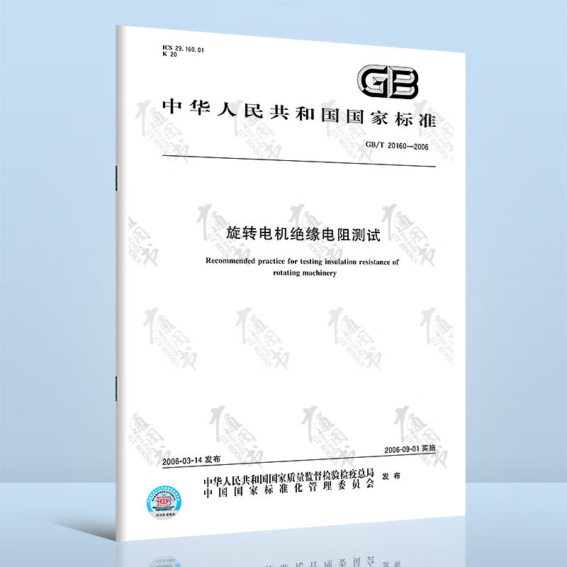 GB/T 20160-2006 旋转电机