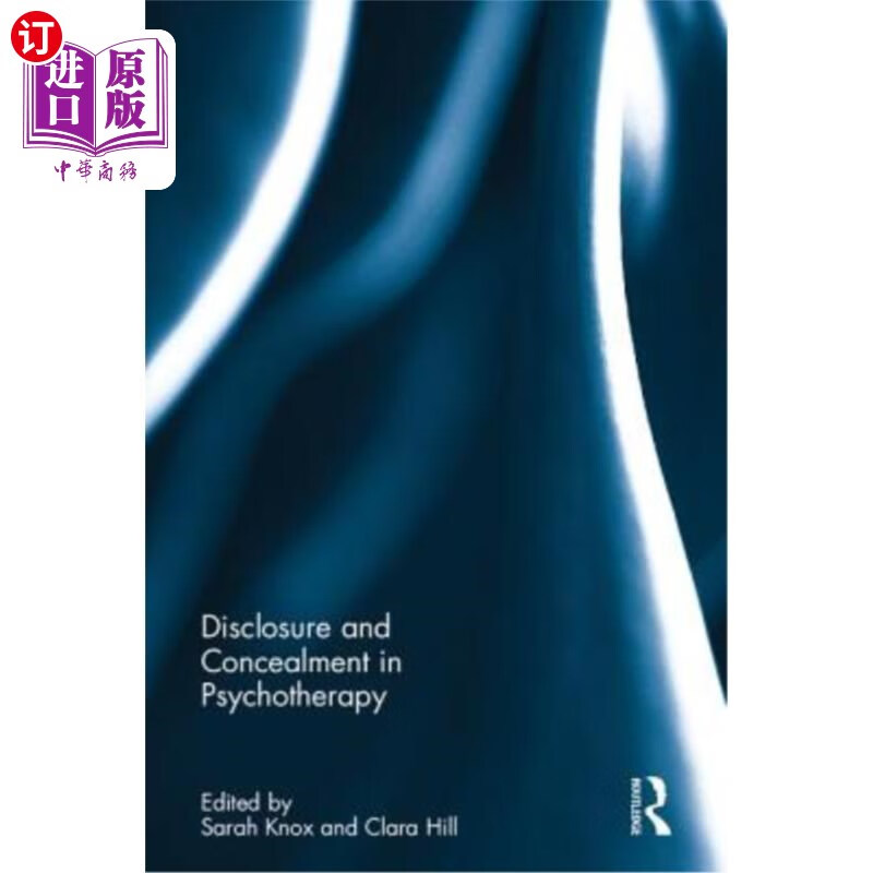 海外直订医药图书disclosure and concealment in psychotherapy 心理