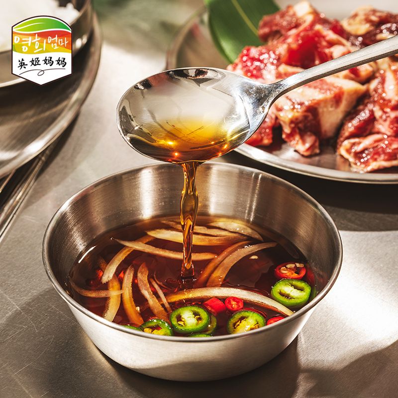 i英姬妈妈韩式烤肉蘸汁酸甜蘸汁海鲜汁烤肉韩国饭店牛肉洋葱蘸料汁