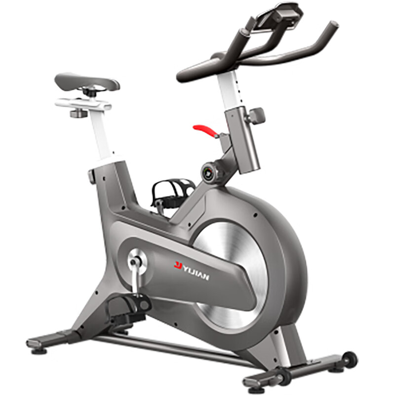 亿健(YIJIAN)动感单车家用8档磁控阻力调节健身车运动健身器材包安装深空灰