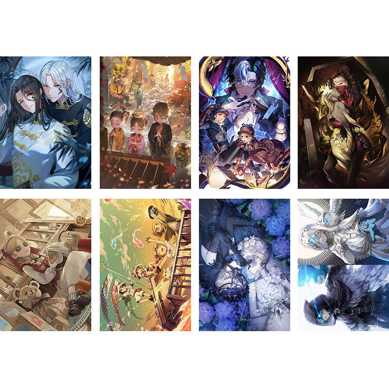 第五人格海报贴墙新款高清游戏动漫周边第五人格宿舍壁纸墙纸 第五