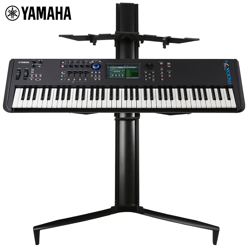 雅马哈（YAMAHA）MODX7+ 合成器76键专业舞台演奏MIDI编曲电子琴键盘+表演支架礼包