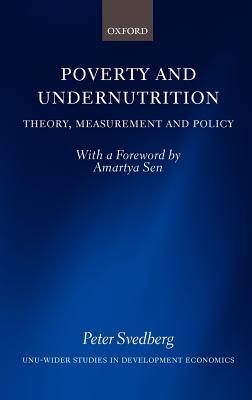 预订 poverty and undernutrition: theory, measurement, and policy