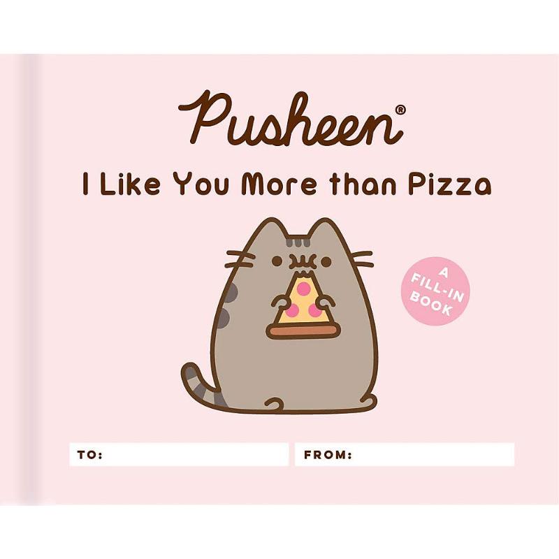 pusheen: i like you more than pizza: a f 图书