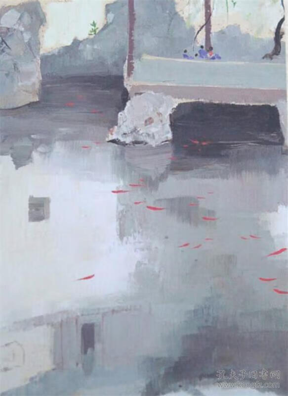 吴冠中艺术明信片·园林 吴冠中著,高杨 