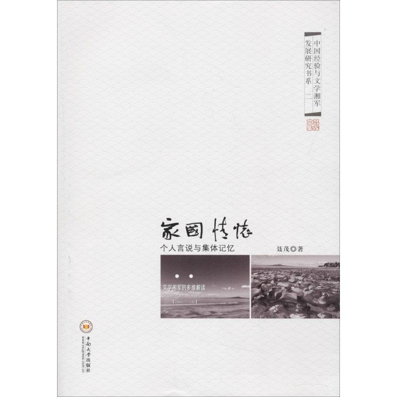 [正版图书] 家国情怀 个人言说与集体救赎 聂茂 中南大学出版社 9787548730378