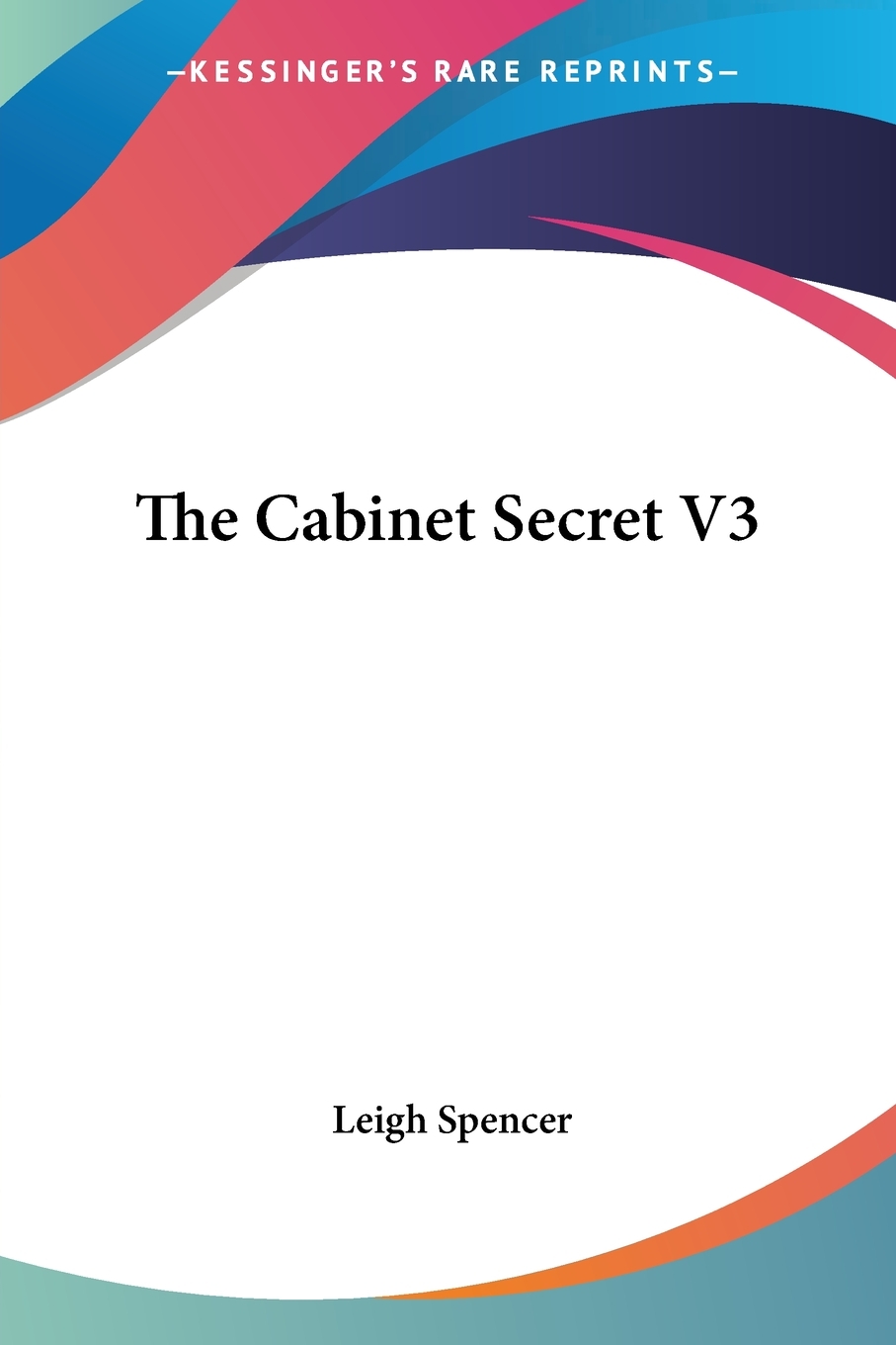 预售 按需印刷 the cabinet secret v3