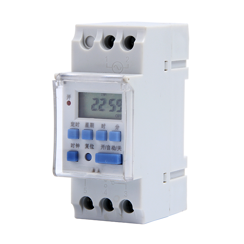 dhc15a小时控定时自动开关时间控制器导轨式配电箱微型精准时控器