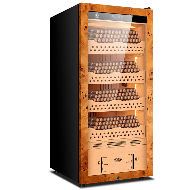 茄龙 (cigarloong)雪茄柜智能恒温恒湿小型家用烟盒保湿柜大容量密封