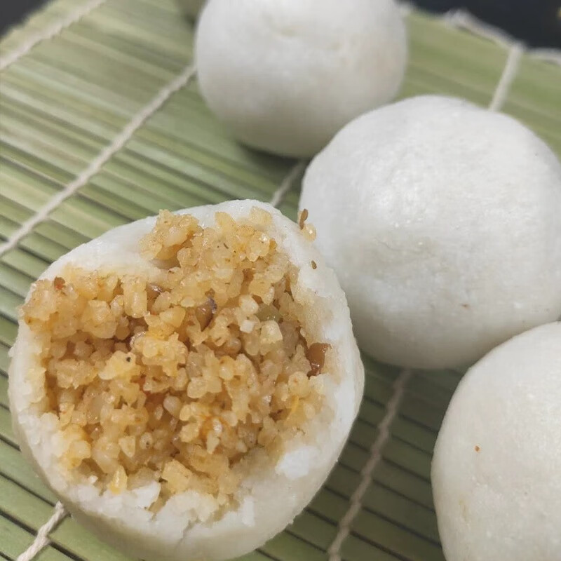 hywlkjhywlkj湖北仙桃土特产米团子特色小吃天门洪湖监利粘米糯米饭团