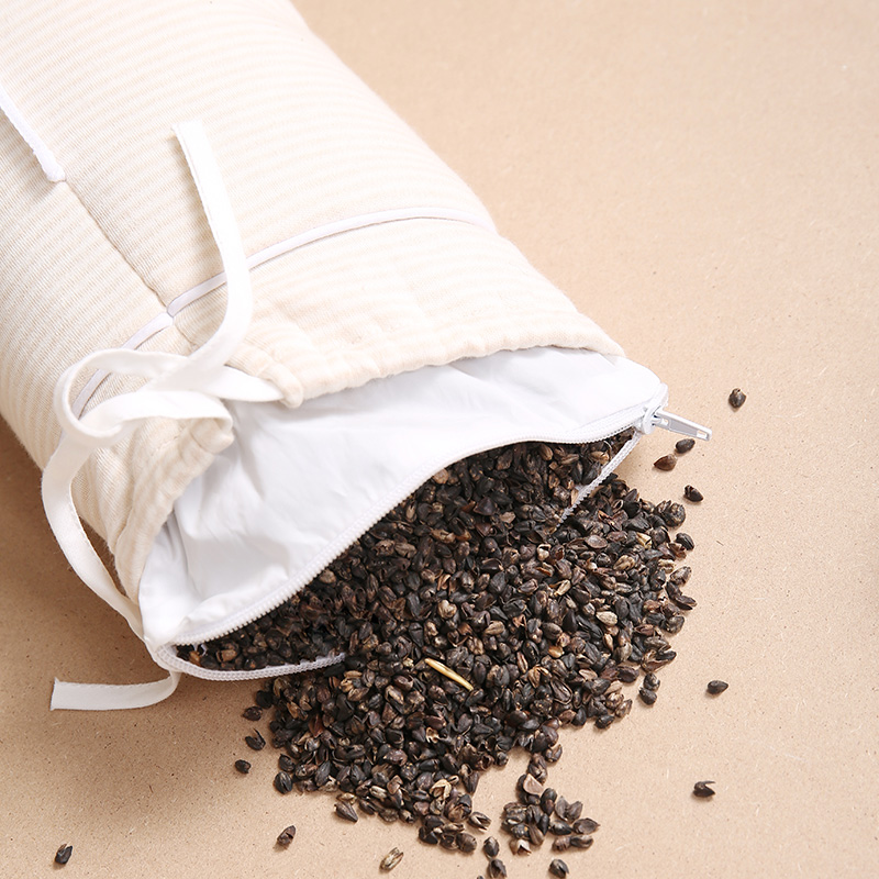 花草枕 100%荞麦壳填充 大凉山高山苦荞填充分区高度可调枕头一枕多用