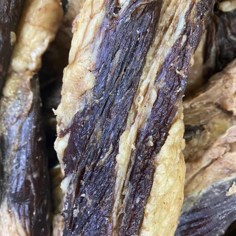新疆塔城风干牛肉草膘牛肉新疆特产冷冻网红美食清真手工 1000g 新疆