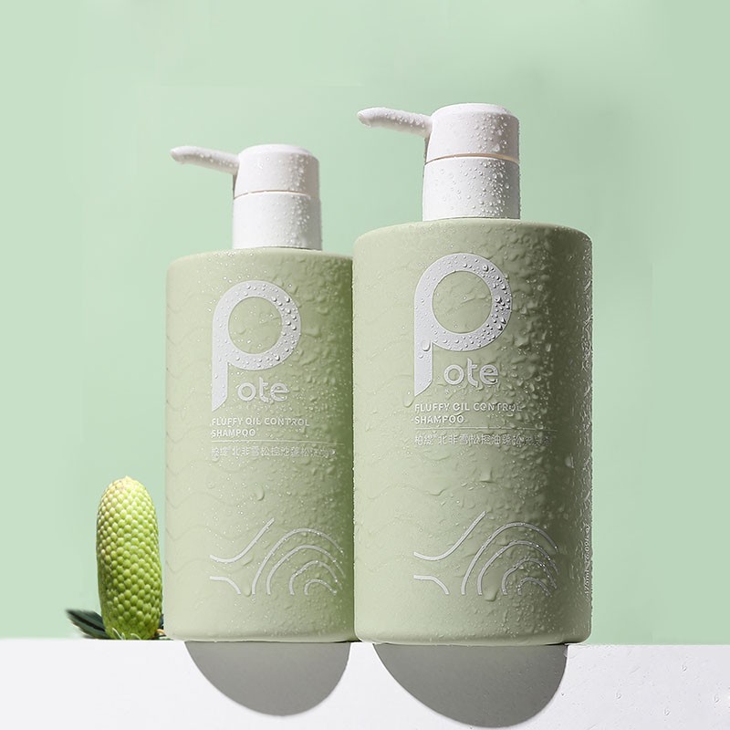 柏缇pote北非雪松控油蓬松洗发露去屑丰盛柔顺改善毛躁洗发水 北非