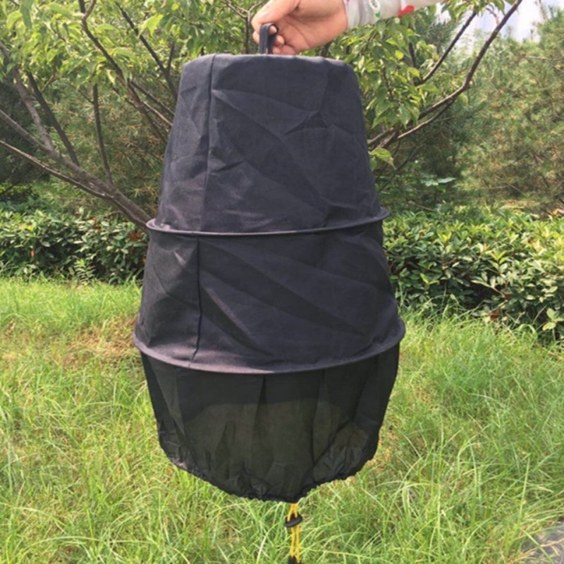 定制适合收蜂工具黑色布收蜂笼诱蜂笼捉蜜蜂收野蜂新型便捷收蜂篓