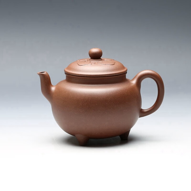 林勇明 《大彬如意》手工紫砂壶 料型工一流 原矿老紫泥 320cc