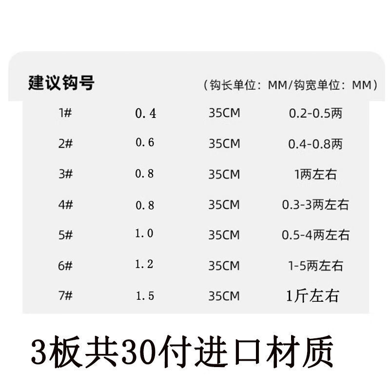 盇觃秋田狐长柄进口鱼钩绑好成品子线双钩有倒刺细条黄尾钩野钓大小鱼