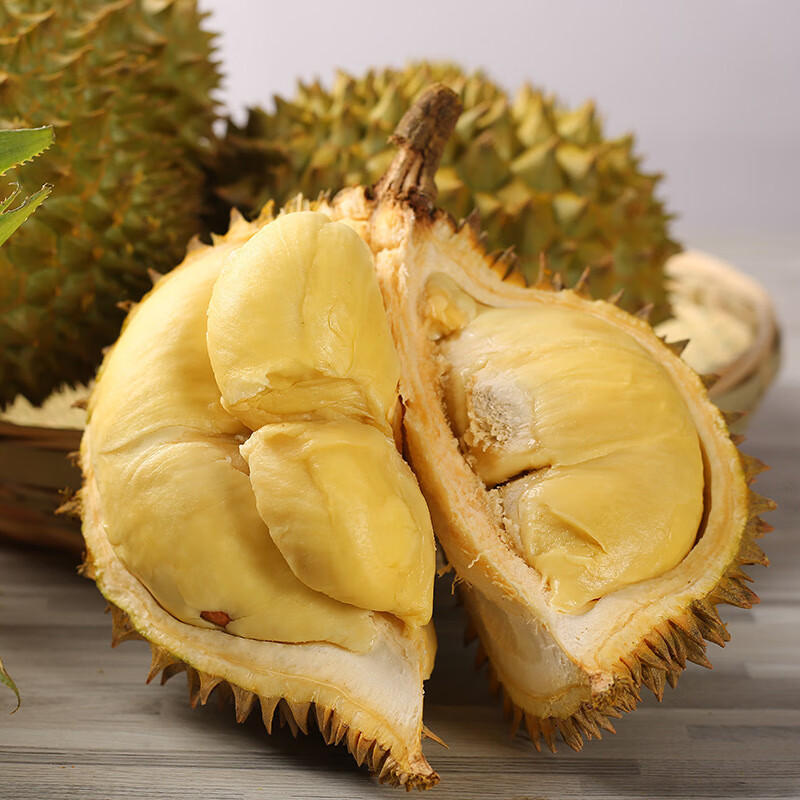 麓鹊泰国金枕榴莲液氮冷冻AA级进口水果整果带壳 5.5-6.0斤【保5房】
