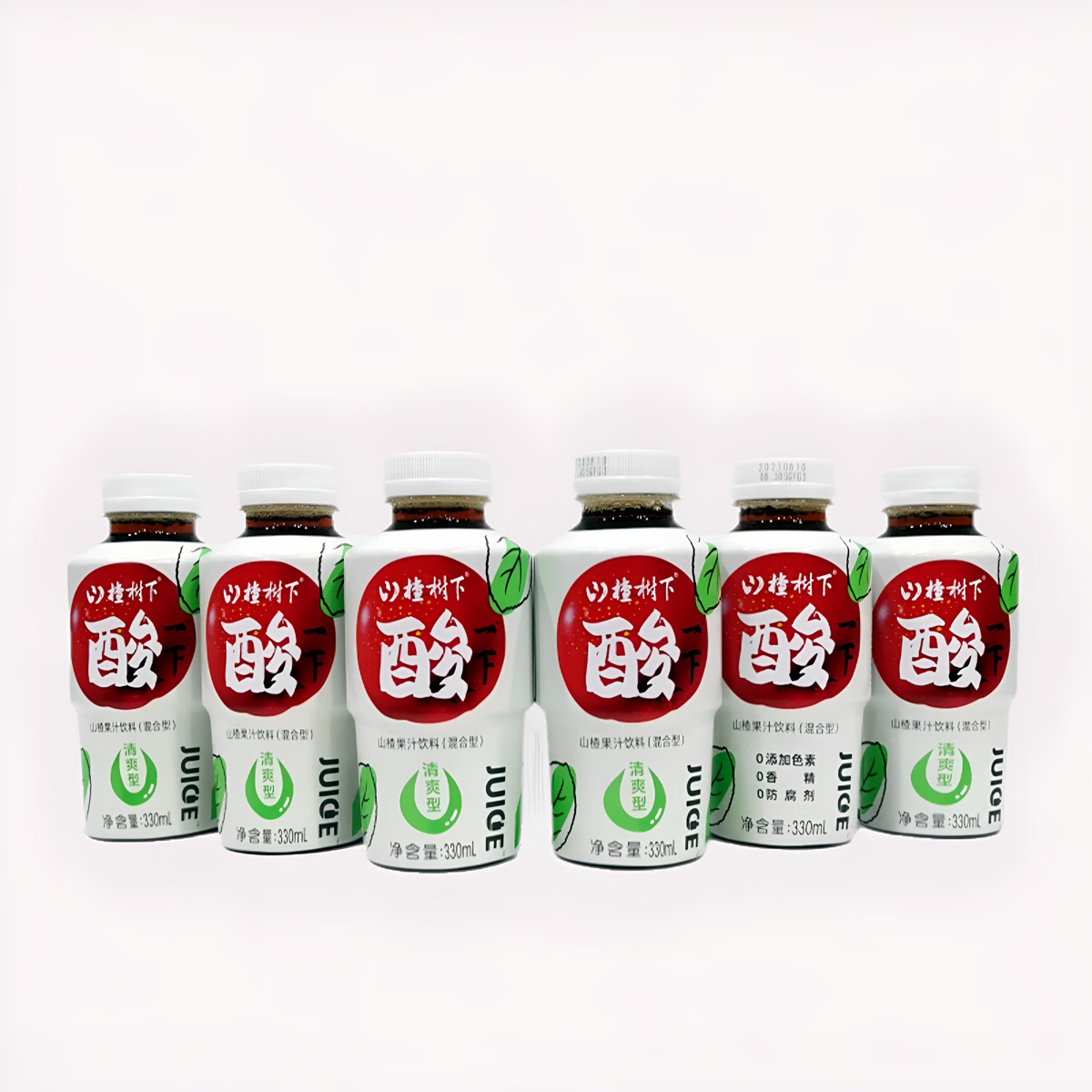 山楂树下山楂汁饮料330mlx6瓶品鉴装开胃饮料 山楂味6瓶