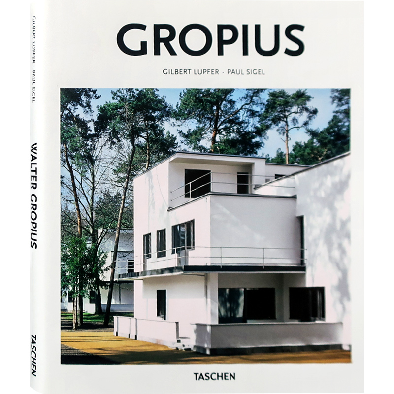 【英文版】gropius 瓦尔特 格罗皮乌斯 作品集(精选薄本) 包豪斯建筑