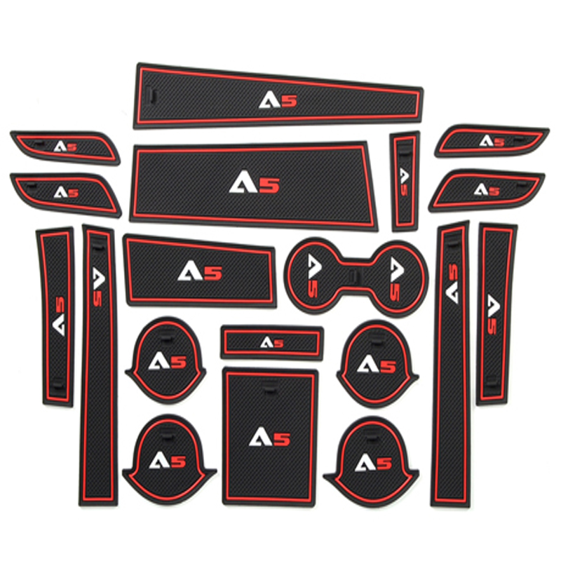 海崎 适用于东南a5翼舞门槽垫改装储物箱垫防尘垫内饰水杯垫置物防滑