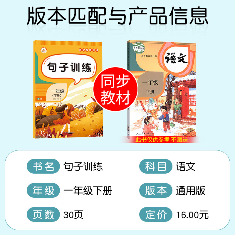 人教版句子训练一年级下册 语文同步练习题 仿写句子连词成句 统编小学1年级 看拼音写词语 看图写话专项