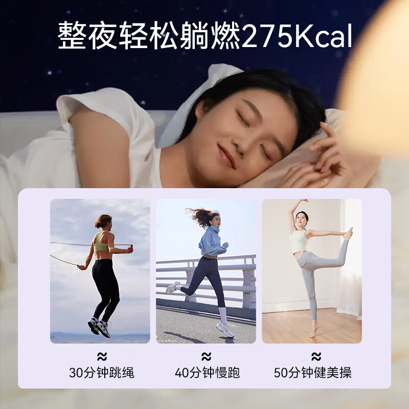 UNOMI由里山葵叶夜燃片热控片睡眠改善夜间身材管理碳水燃烧晚安片