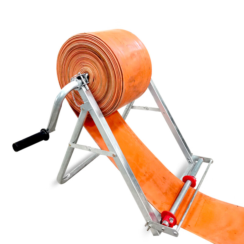 新款卷水带神器农业灌溉水管收卷收盘机器折叠落地式超长卷管架子