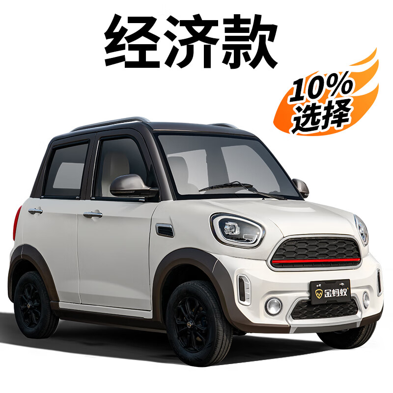 runtema2023新款电动车四轮家用代步车老头乐电动汽车成年人新能源