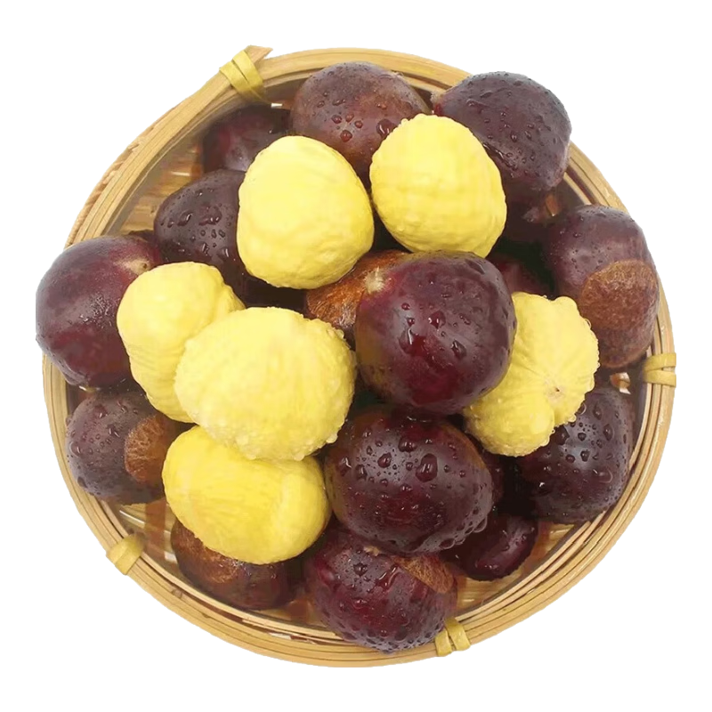 遷西生帶殼板栗河北特產(chǎn)毛板栗油栗子燕山野生栗子栗子仁老樹中粒 1斤 精選裝