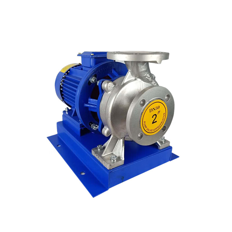 ihw不锈钢卧式管道离心泵冷却增压循环水泵耐腐蚀304材质380v三相 ihw