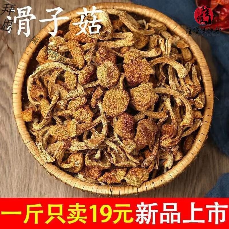 白創(chuàng)唯滑子菇干貨滑子蘑滑菇干新鮮特產菌菇食用菌農產批發(fā)毛重 滑子菇 1 0 0 0 + 克