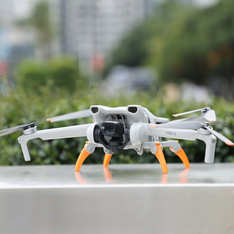 jjric用于大疆dji mini 3 pro脚架增高折叠起落架保护蜘蛛无人机配件