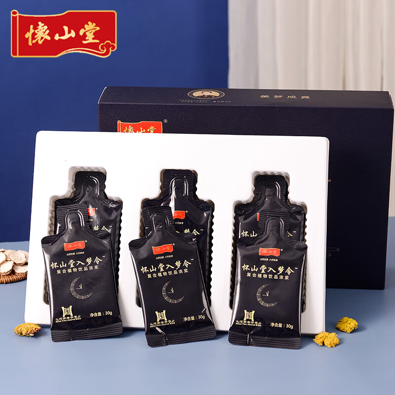 怀山堂 入梦令 复合植物饮品浓浆 蜂蜜山药怀菊花630g