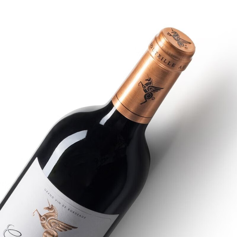 翡马经典有机干红葡萄酒 波尔多超级AOC 750mL 1瓶 2015