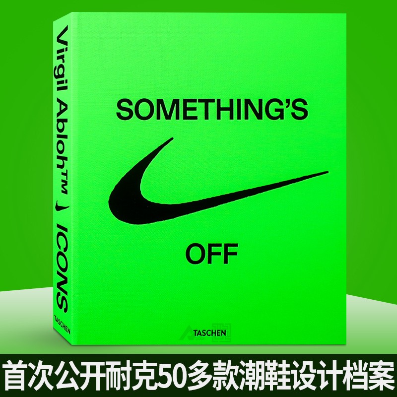 [现货原版]virgil abloh nike icons维吉尔·阿布洛耐克联名球鞋设计