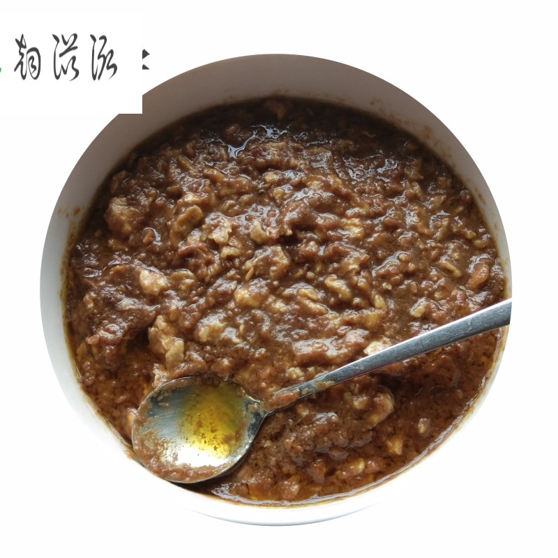 鸡蛋酱东北大酱农家手工自制鸡蛋酱黄豆酱做鸡蛋酱菜熟酱**** 微辣