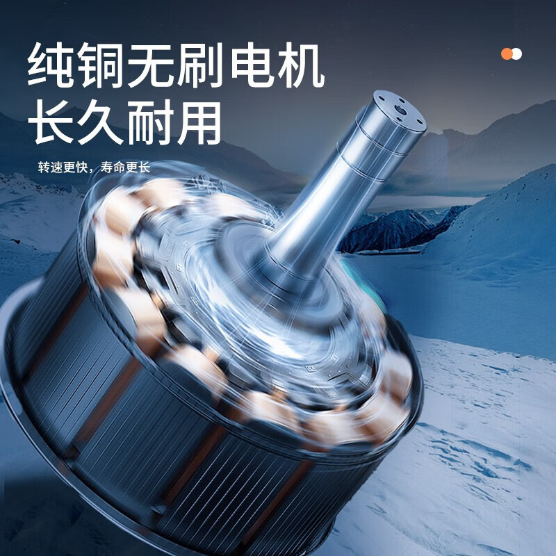 维央太阳能电风扇制冷大风力户外露营家用宿舍办公便携式落地扇充电式风扇轻音大风量移动无线趴地扇  【黑色12寸+12档风力+无刷电机】