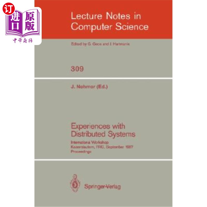 海外直订experiences with distributed systems: international work