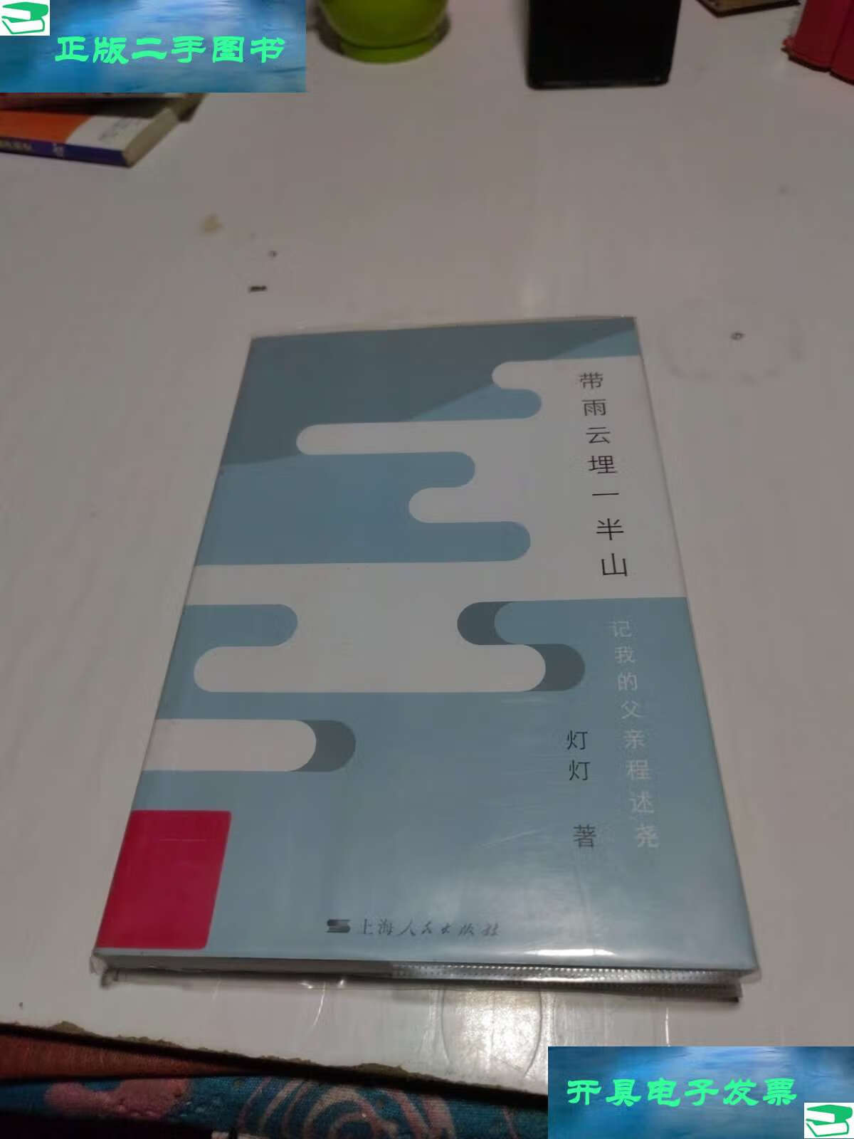 【二手9成新】带雨云埋一半山:记我的父亲程述尧 /灯灯 上海人民