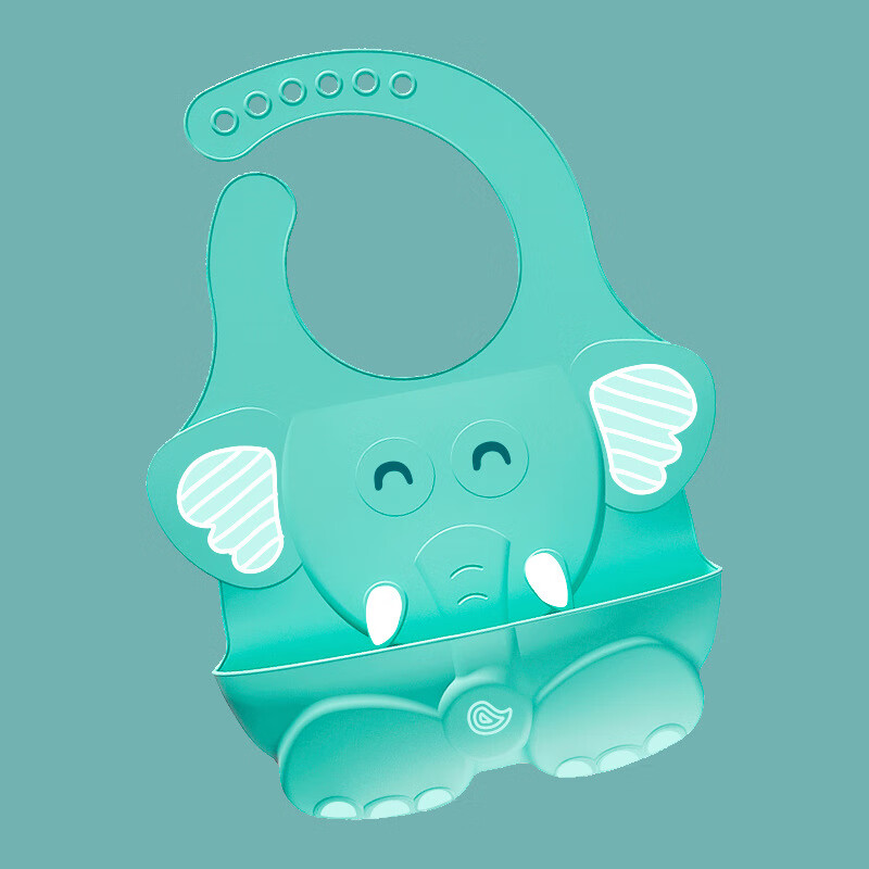 母婴用品宝宝围嘴防水儿童硅胶围兜婴儿口水饭兜免洗口水巾夏季 卡通