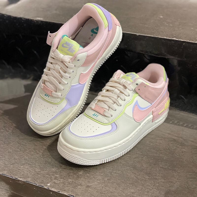 nike耐克女鞋air force 1 空军一号 af1 马卡龙配色运动休闲鞋低帮