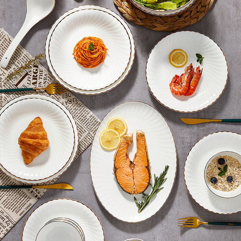 京东京造餐具套装碗碟套装如何呢？质量评分好么