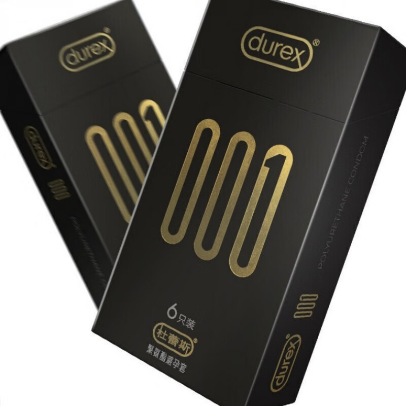 01保险套薄男用byt安全套 润滑超薄空气套套情趣计生用品 durex 6只装