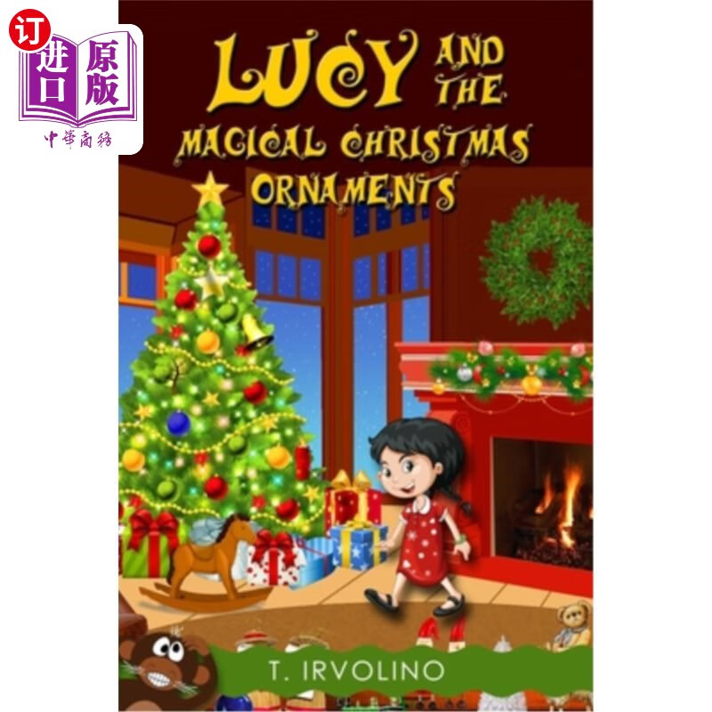 海外直订lucy and the magical christmas ornaments 露西和神奇的