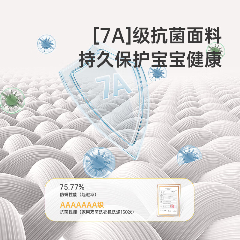 SMART EGG婴儿隔尿垫可水洗透气成人护理垫宝宝防尿防水床单 静谧星空 70*90cm