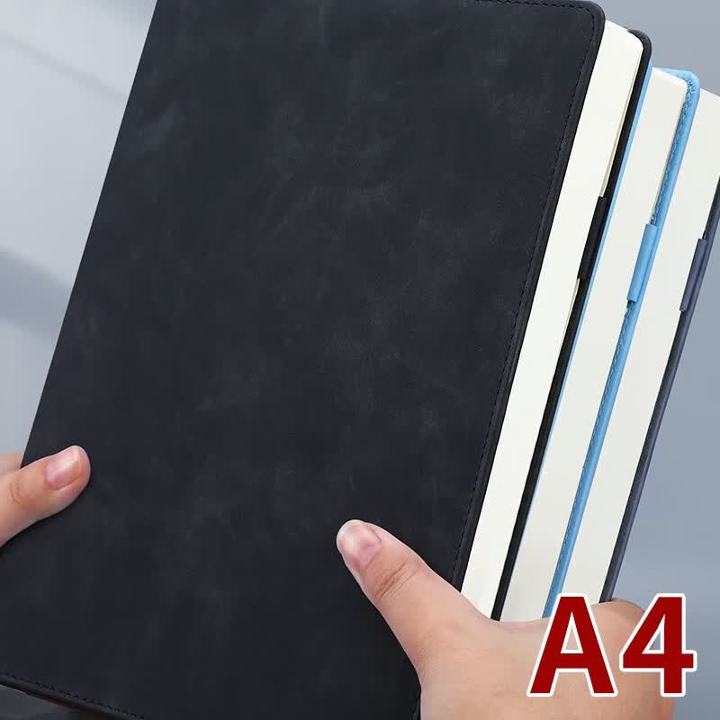 法拉蒙（faramon）A4大笔记本子加厚超厚本子简约大学生考研专用大号记事本办公文具会议记录本子可定制logo