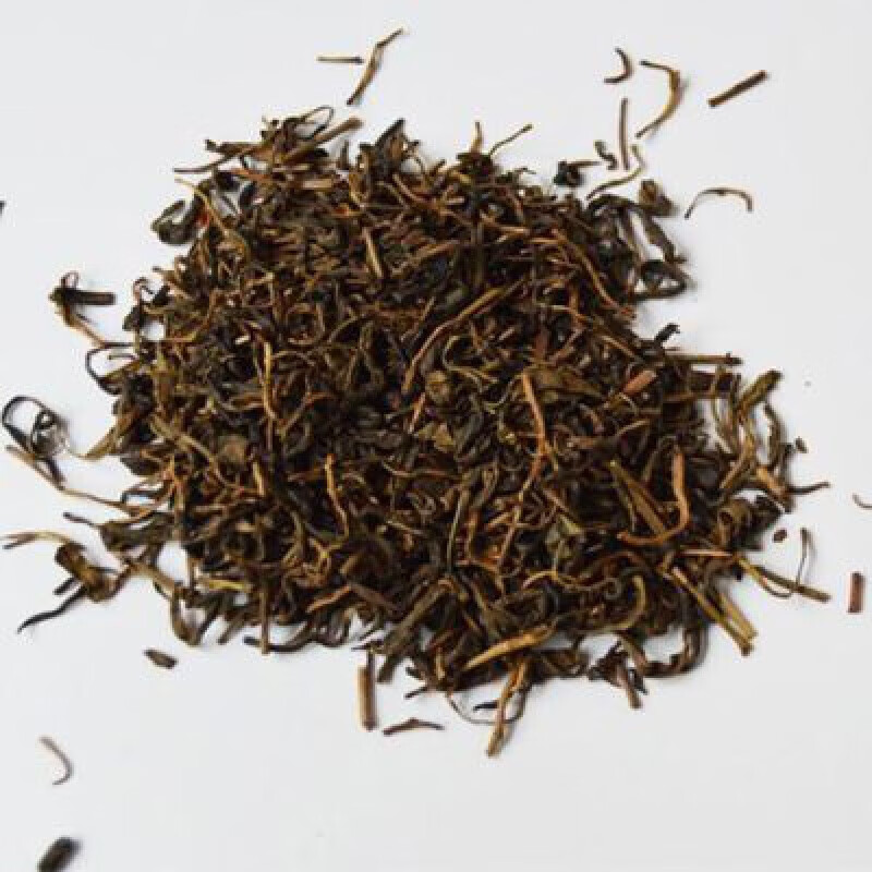 可局40一斤黄汤沂源黄香茶山东特产老干烘茶叶黄大茶大把抓大叶子茶