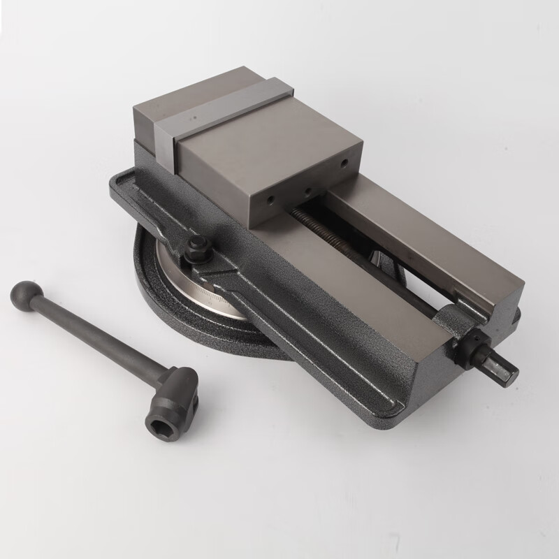 精密机用虎钳 cnc重型4寸5寸6寸8寸角固式铣床专用平口钳 4寸带底