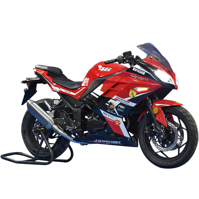 艾璐歌地平线摩托车跑车200cc电喷燃油重型机车大排量赛车代步工具